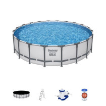 Kit Piscine hors sol tubulaire BESTWAY - Steel Pro Max™ - 610 x 132