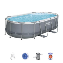 Kit Piscine hors sol tubulaire BESTWAY - Power Steel™ - 427 x 250 x