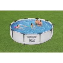 BESTWAY Steel Pro Max Tubular Above Ground Pool 305x76 cm 1249 L/H Car