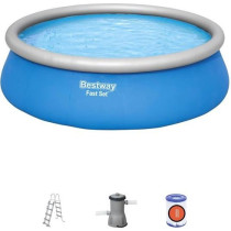 Kit Piscine hors sol autoportante BESTWAY - Fast Set - 457 x 122 cm -