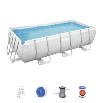 Kit Piscine hors sol tubulaire BESTWAY - Power Steel™ - 404 x 201 x