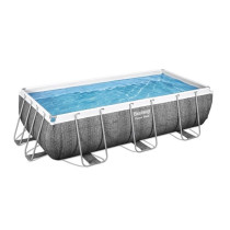 Kit Piscine hors sol tubulaire BESTWAY Power Steel 404 x 201 x 100 cm