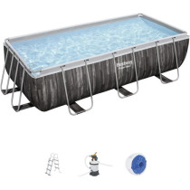 Kit Piscine hors sol tubulaire BESTWAY - Power Steel™ - 404 x 201 x