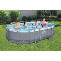 Kit Piscine hors sol tubulaire BESTWAY - Power Steel™- 488 x 305 x 1