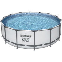 Kit Piscine hors sol tubulaire BESTWAY Steel Pro Max™ - 427 x 122 cm