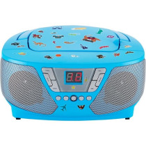 Portable CD Radio Player - BIGBEN INTERACTIVE - CD60BLSTICK - Blue + S