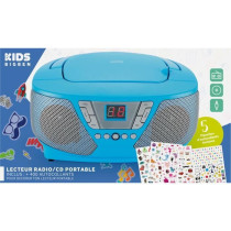 Portable CD Radio Player - BIGBEN INTERACTIVE - CD60BLSTICK - Blue + S