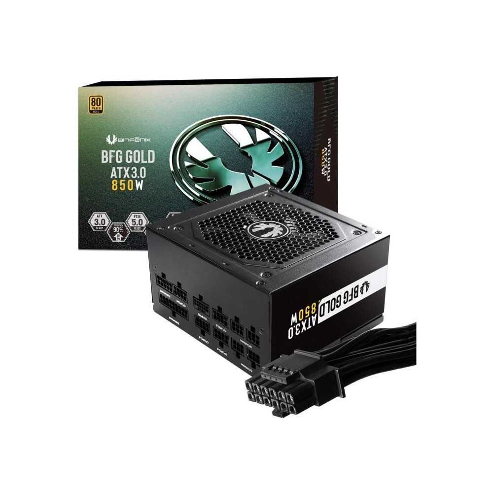 BITFENIX BFG GOLD 850W (80+ Gold) ATX 3.0 - PC power supply - 850W