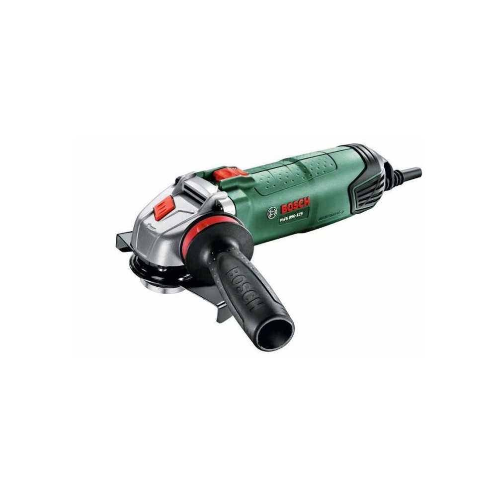 Bosch hand grinder-PWS 850-125 + AVH (Delivered in a box 1 anti-vibrat