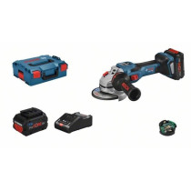 BOSCH Professional GWS 18V-15 SC grinder-2 batteries 5.5AH PROCORE18V