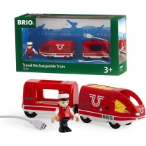 Train de Voyageur Rechargeable BRIO - Circuit de train en bois - Raven