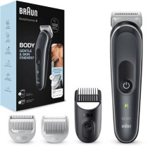 Braun Body Groomer 5 BG5340 Body Trimmer, With Sensitive Area Comb, Gr