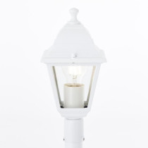 Brilliant Nissie White E27 - 60W outdoor floor lamp