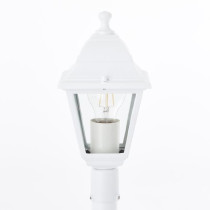 Brilliant Nissie White E27 - 60W outdoor floor lamp