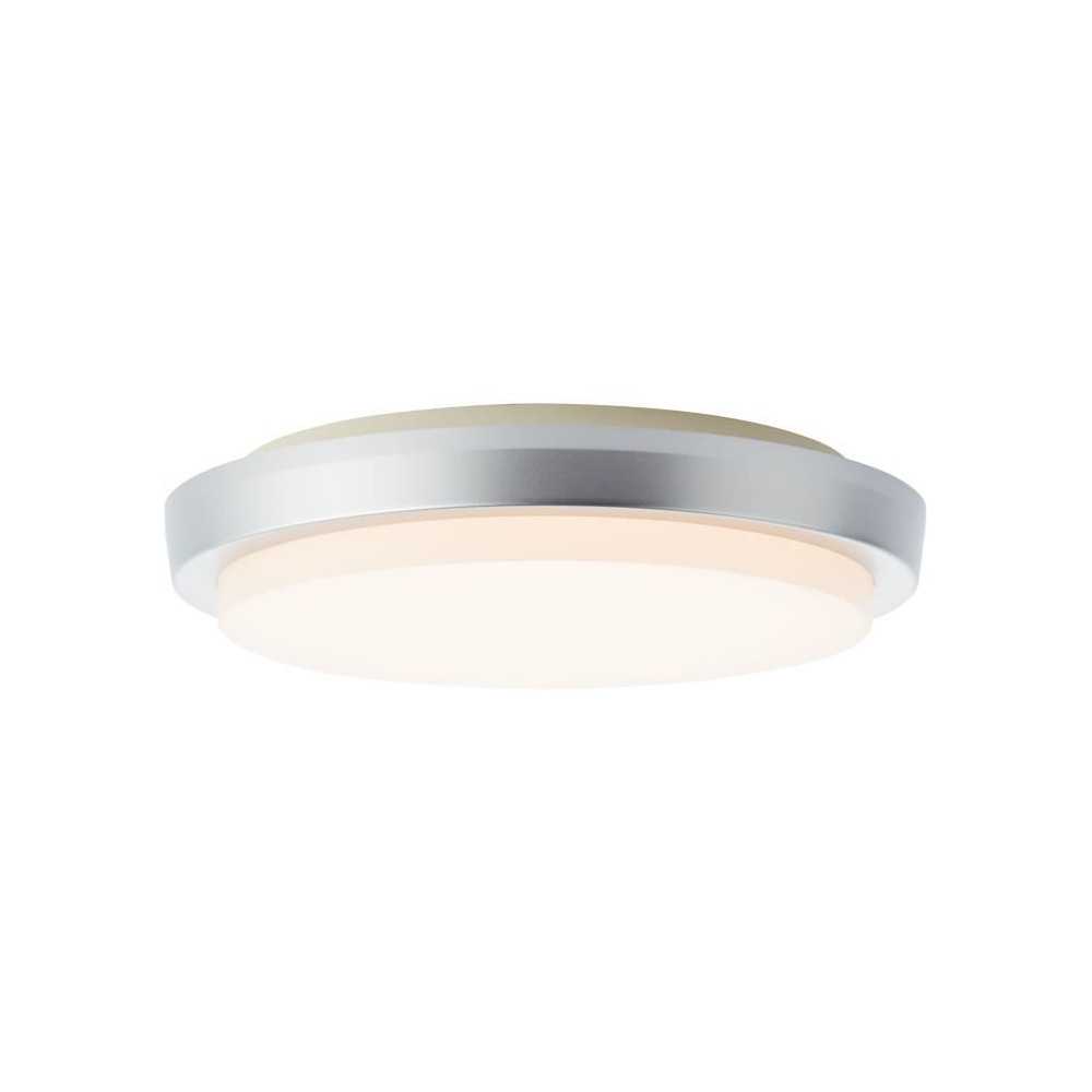 Exterior ceiling light Devora Silver Color Integrated LED