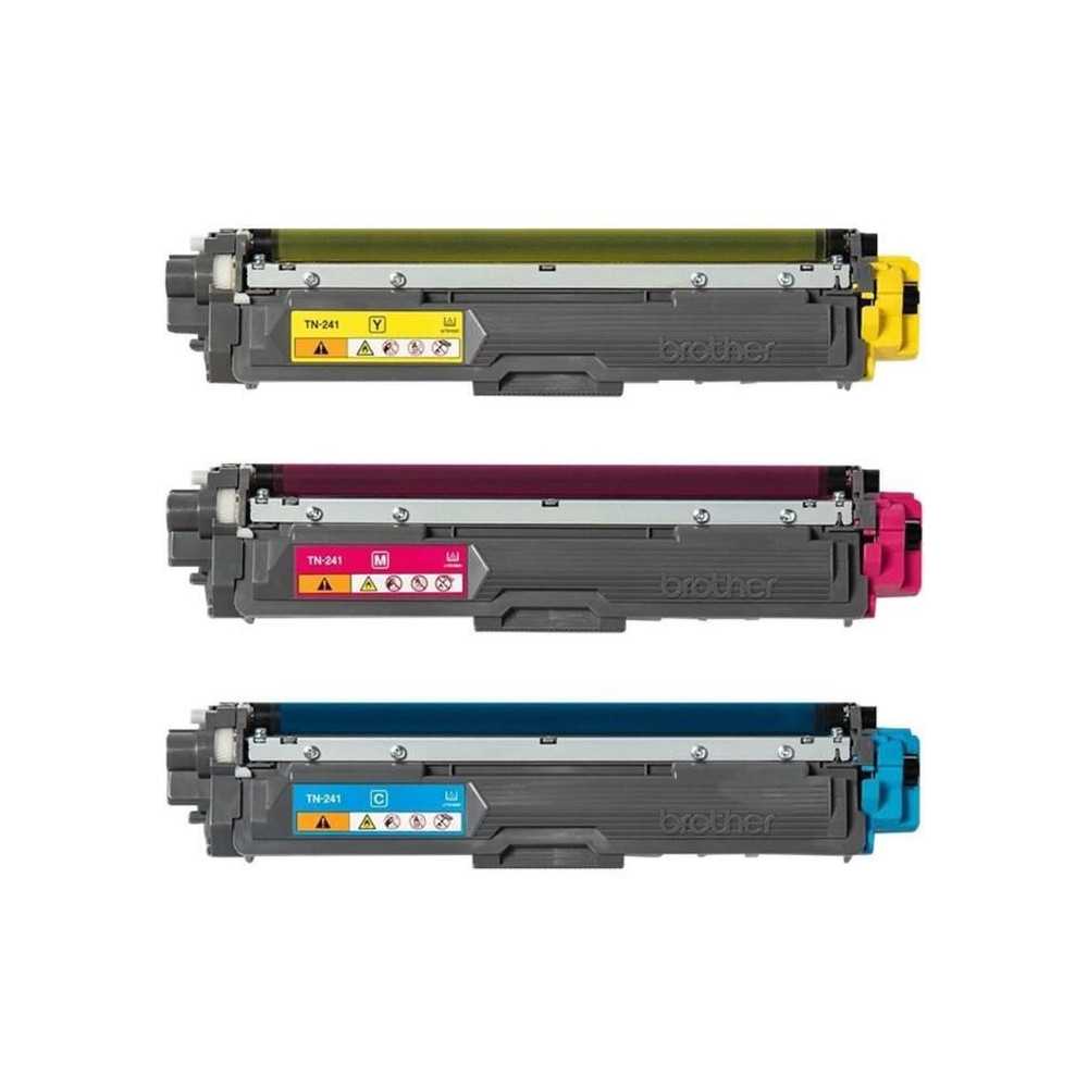 Pack Toners TN241CMY-BROTHER-Cyan, Magenta, Yellow-3x1400 p.-DCP-9015,