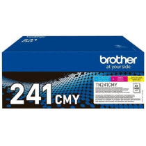 Pack Toners TN241CMY-BROTHER-Cyan, Magenta, Yellow-3x1400 p.-DCP-9015,