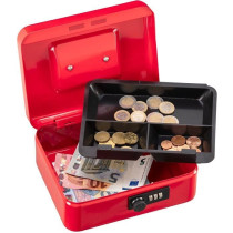 Money box - BURG WACHTER - Money Code 5020 Red - Code opening, red ste