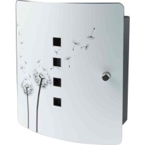 Key cabinet - BURG WACHTER - 6204/10 Ni Pusteblume - Dandelion decor,