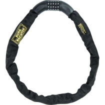 Bike chain lock - BURG WACHTER - 280 C 90 BLACK - 6 mm steel, sheathed