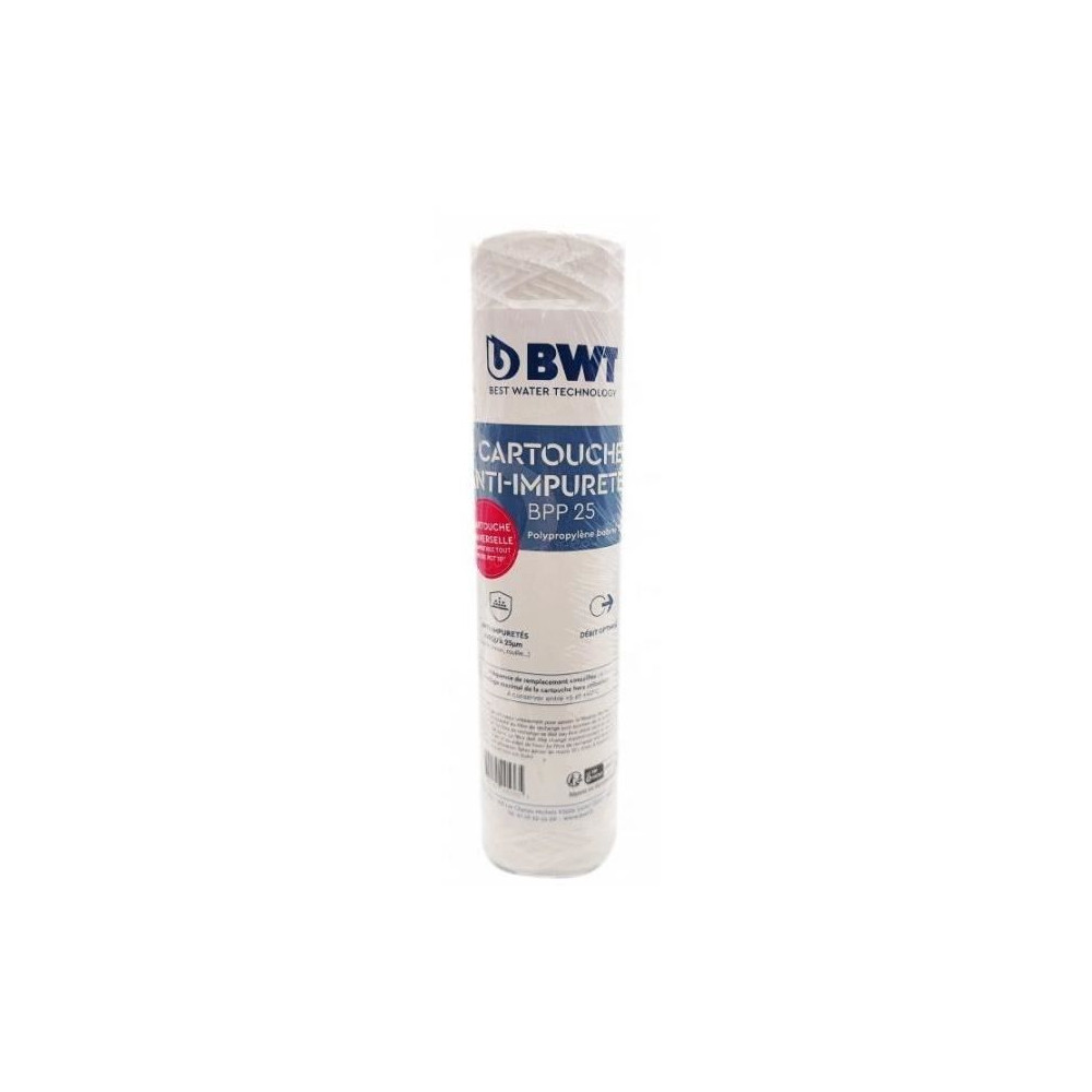 BWT PPB25 filter cartridge - wound 25µm - 6 month treatment capacity