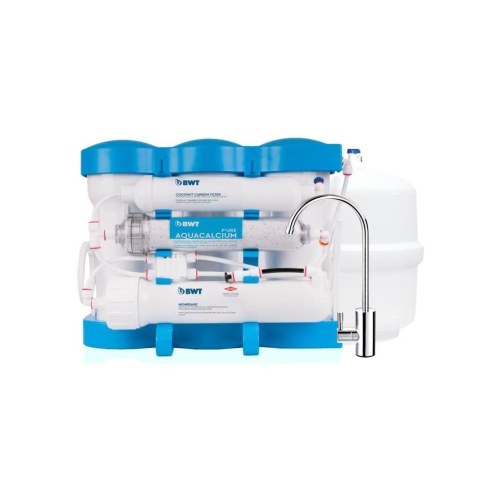 Reverse osmosis - BWT - P'URE AQUACALCIUM - 3-stage pre-filtration, el