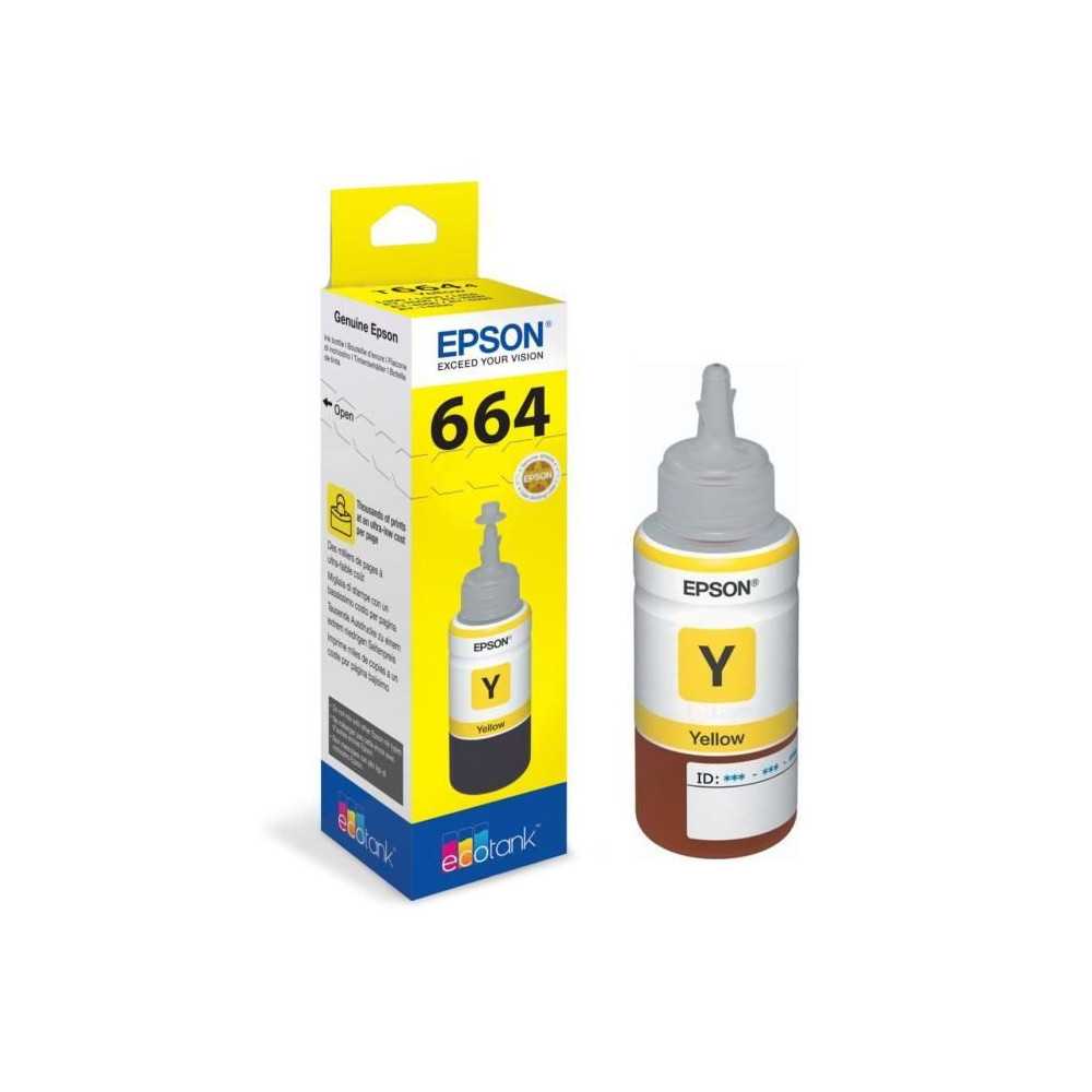 Epson Ecotank T6644 Ink Bottle - 70ml Yellow