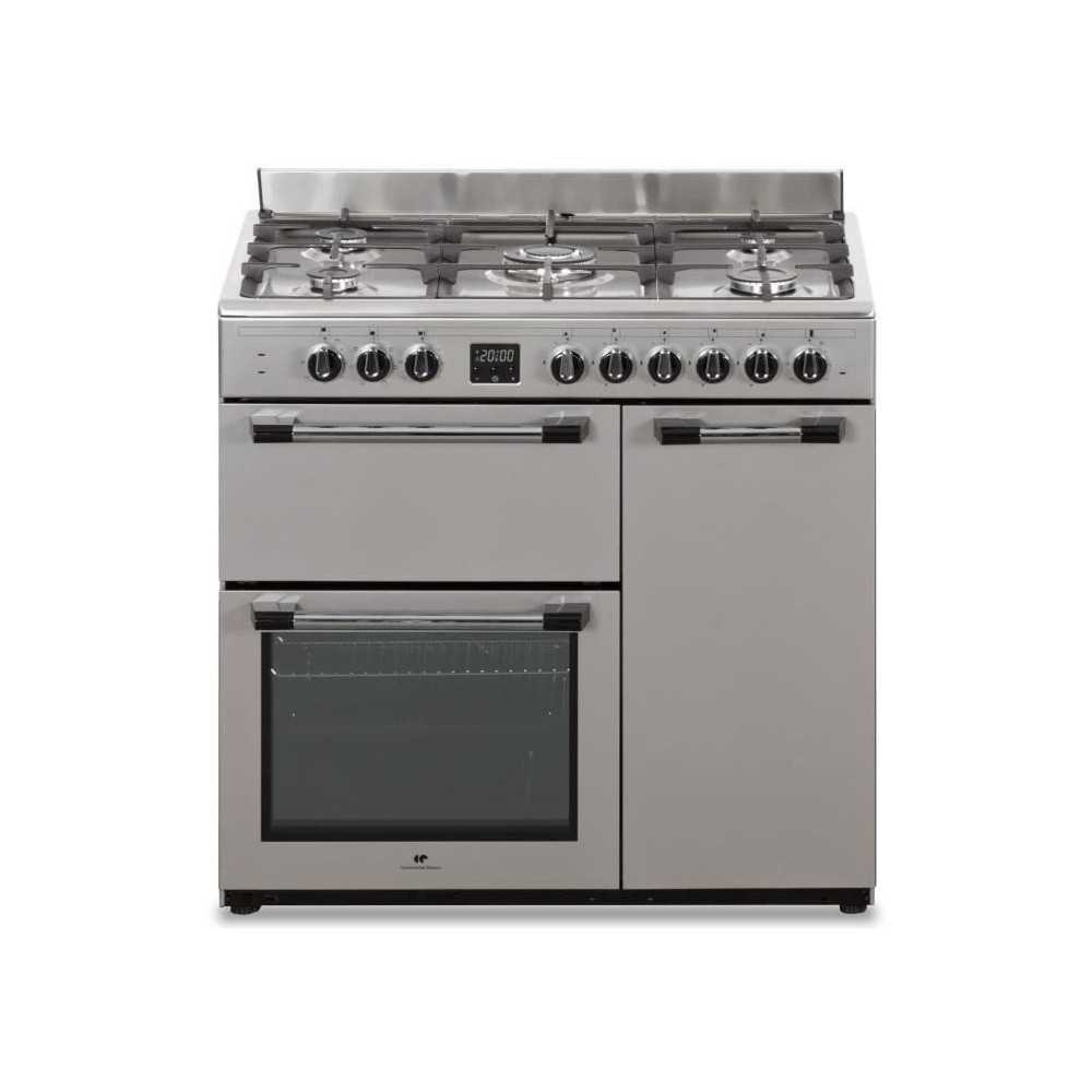 Cuisiniere piano gaz 3 fours électriques CONTINENTAL EDISON CECP903FI