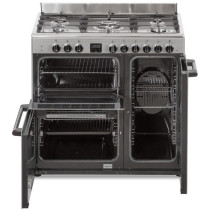 Cuisiniere piano gaz 3 fours électriques CONTINENTAL EDISON CECP903FI