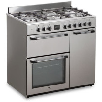 Cuisiniere piano gaz 3 fours électriques CONTINENTAL EDISON CECP903FI