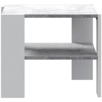 PILVI coffee table with 2 trays - Contemporary style - Melamine partic