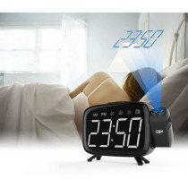 Clock radio with time projection - CGV - CR-P10 - Dual alarm - Large b