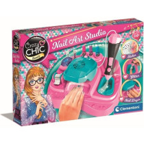 Clementoni - Nail art studio - Glitter machine + varnish dryer - Varni