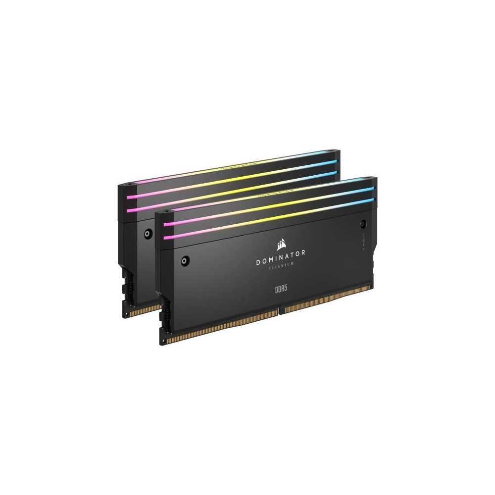 RAM Memory - CORSAIR - Dominator Titanium RGB DDR5 - 64GB 2x32GB DIMM