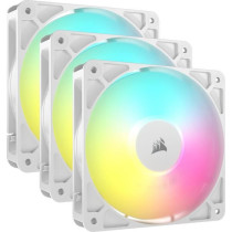 Pack of 3 120mm PWM fans - CORSAIR - RS120 - White