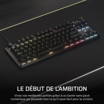 Gaming Keyboard - CORSAIR - K70 Core TKL - RGB - MLX Red v2 Switches -