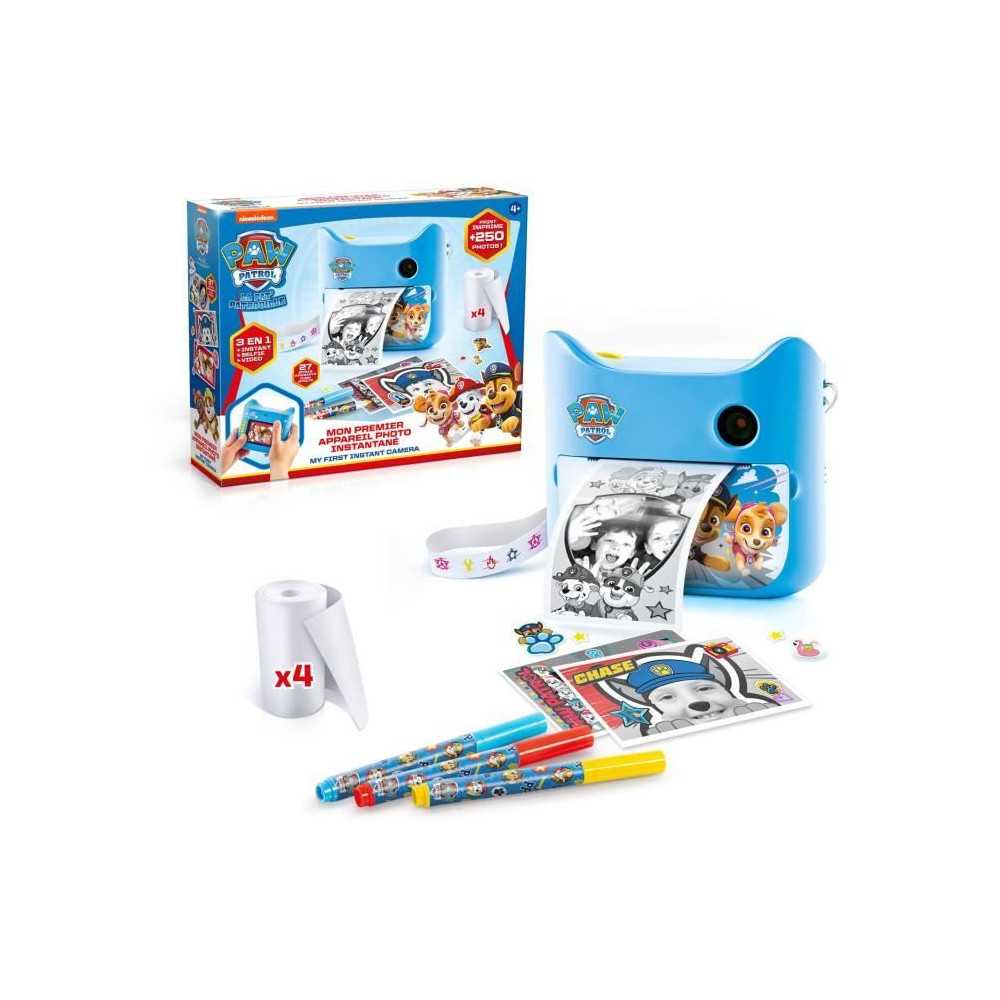 PAW PATROL - Instant print camera - PPC 037 - Canal Toys