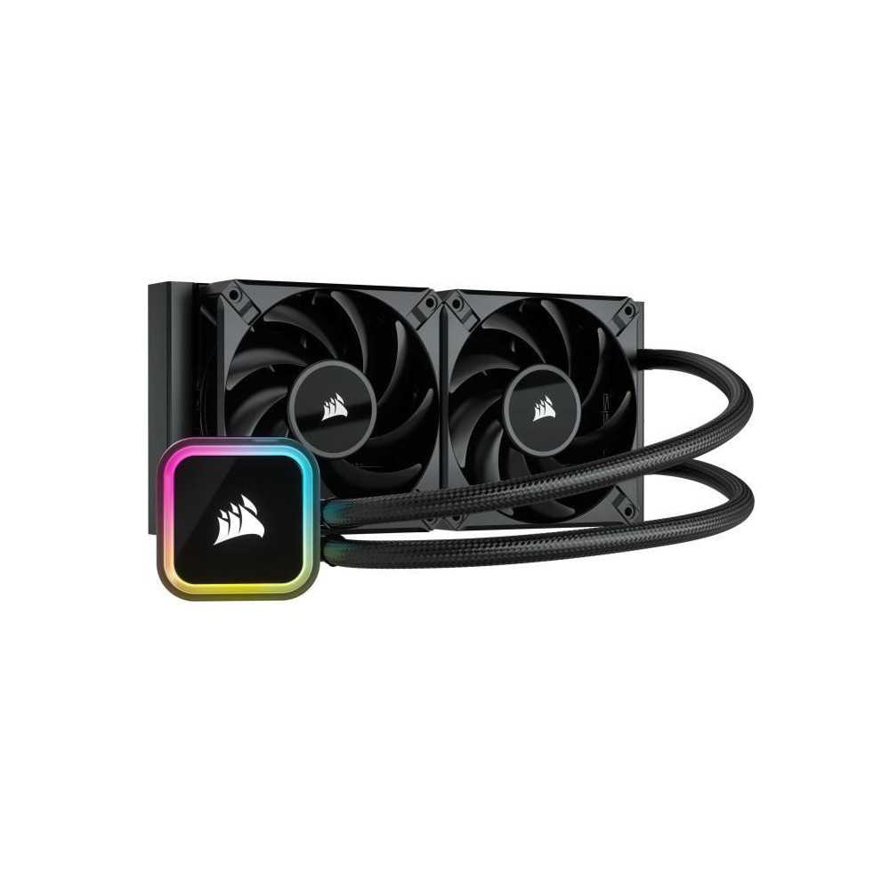 Corsair Icue H115i RGB Elite - Liquid cooler for processor - 140 mm