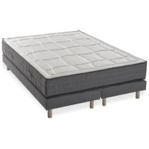 Ensemble matelas + sommiers 180x200 - Mousse mémoire - 28cm - 5 zones