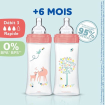 DODIE Sensation Kit Baby Bottles 330ml x3 EB4