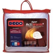 DODO SUPER ACTIWARM very warm duvet - 450 g / m² - 220 x 240 cm - Whi