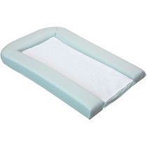 PVC changing mat with 2 removable sponges/comfort 42x70 cm sage