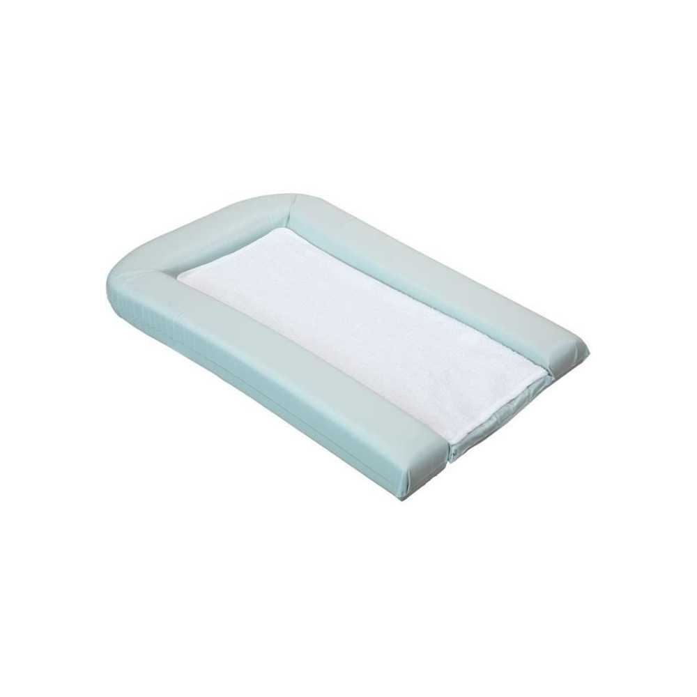 PVC changing mat with 2 removable sponges/comfort 42x70 cm sage