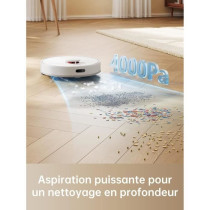 DREAME D9Max White - 2 in 1 Robot Vacuum Cleaner - Intelligent Laser L