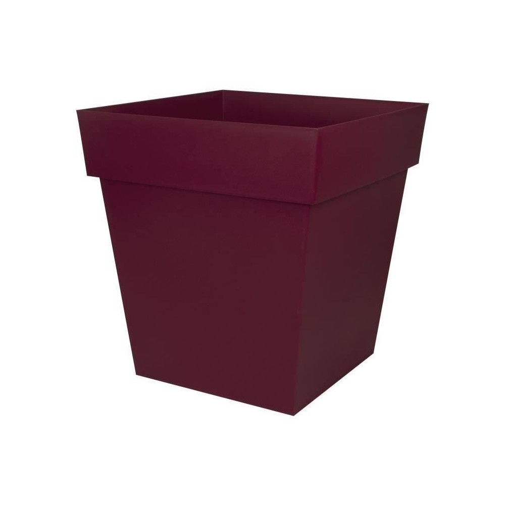 EDA TUSCANY Square Flower Pot 50 cm - Volume 87 L - 49.5 x 49.5 x H.52