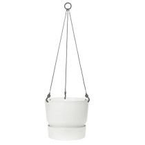 Elho flower pot to hang greenville 24 - exterior - Ø 23.9 x h 20.3 cm