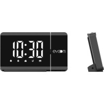 Projector alarm clock - EVOOM - EV304571 - Black - FM alarm clock radi