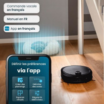 EZICLEAN All-in-one Z10 Plus Connected Robot Vacuum Cleaner with Empty