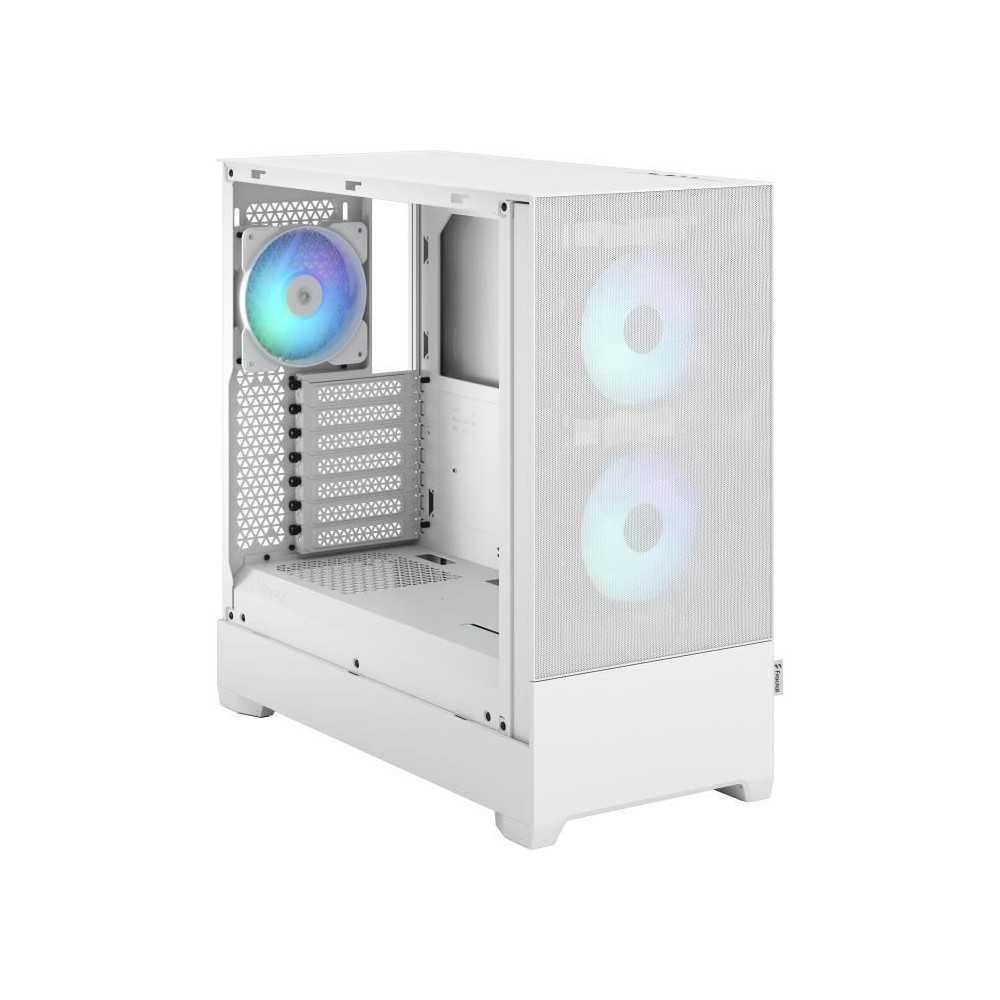 PC - Fractal Design - Pop Air RGB White TG - White (FD -C -POR1A -01)