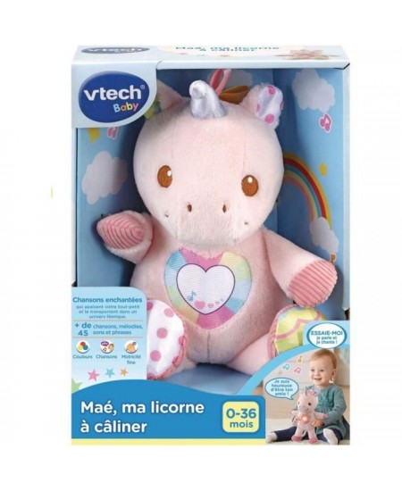 VTECH BABY - Maé, Ma Licorne à Câliner